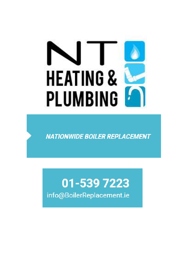 NT Heating & Plumbing Advert Kilbride GAA Race Night 2022